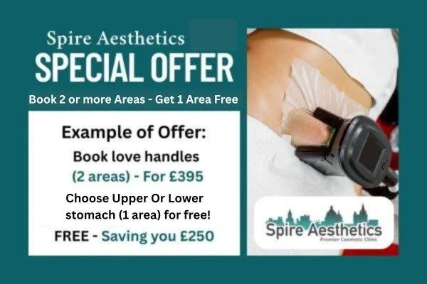 Fat Freezing Promotion Ogden from Spire Aesthetics - Book Today!